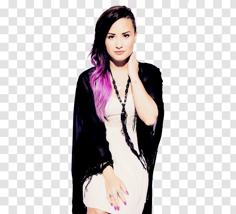 Demi Lovato Unbroken - Cartoon - Clipart Transparent PNG