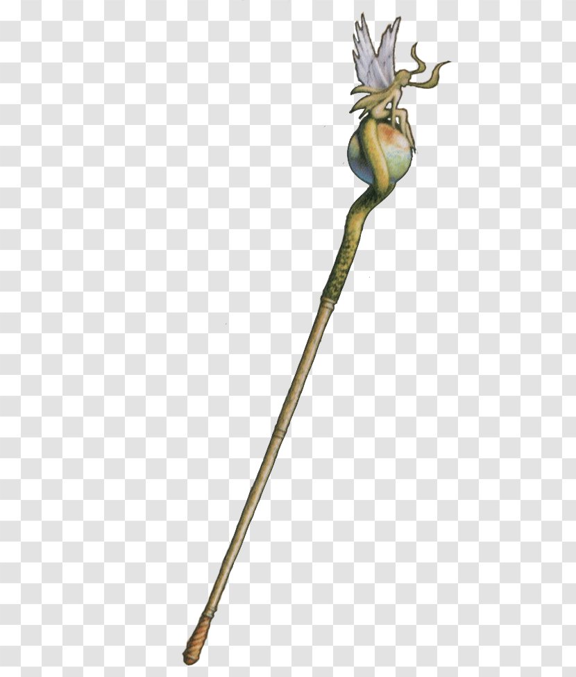 Wand Druid Fantasy Weapon Magic - Staff Transparent PNG