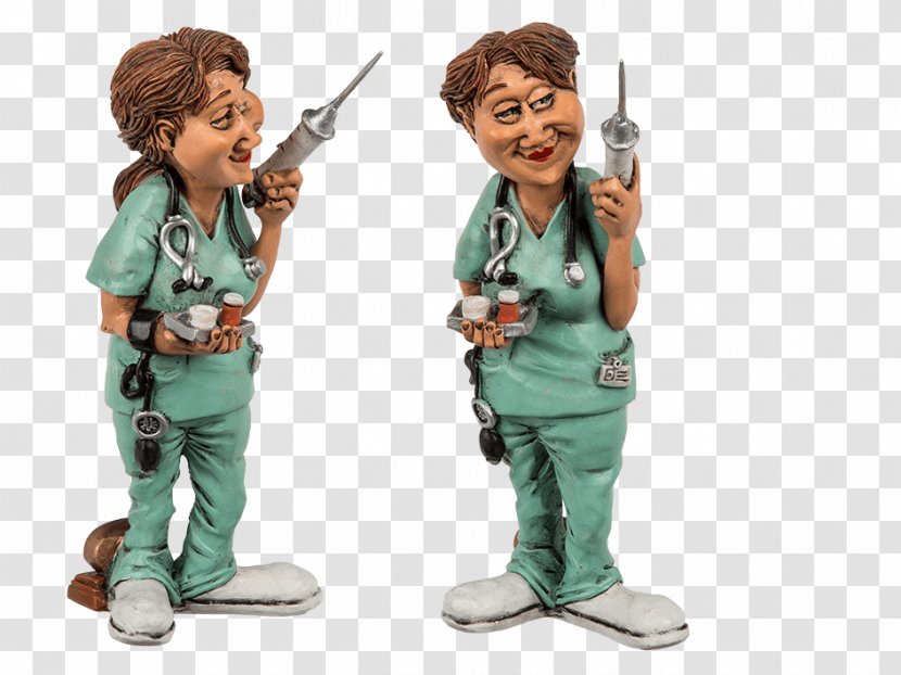 Polyresin Nurse Physician Figurine .de - Gift - Medizinischer Fachangestellter Transparent PNG