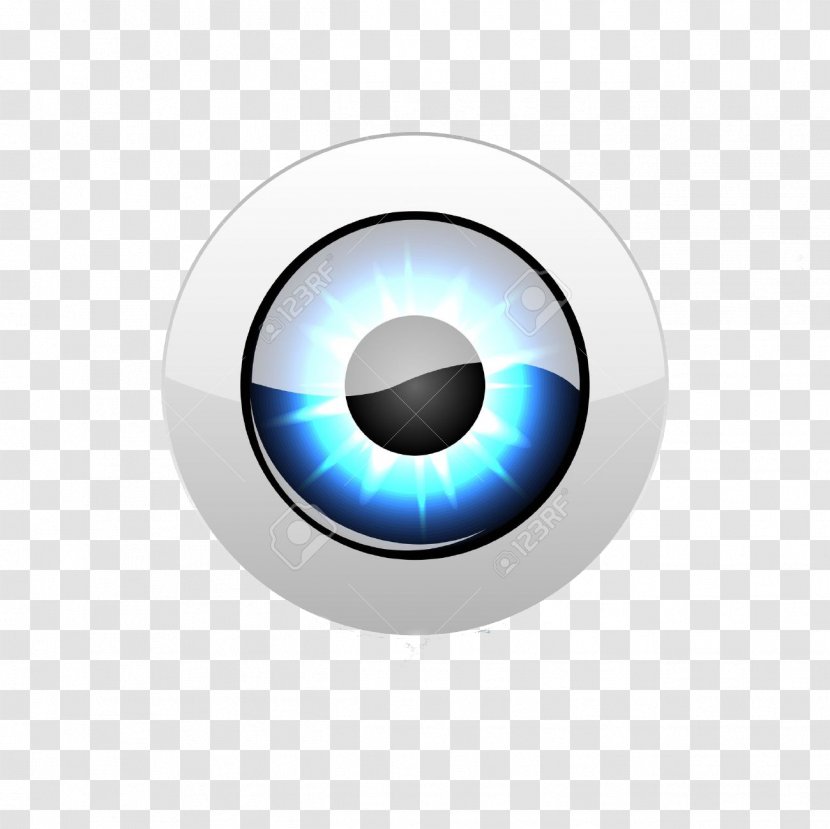 Magnifying Glass - Eye - Lens Transparent PNG