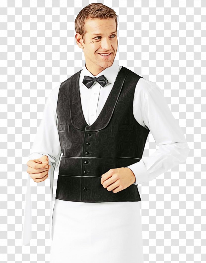 Suit Clothing Formal Wear White Vest - Male Sweater Transparent PNG