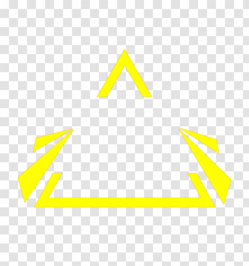 Yellow Geometry Triangle Dreiecksgeometrie - Area Transparent PNG