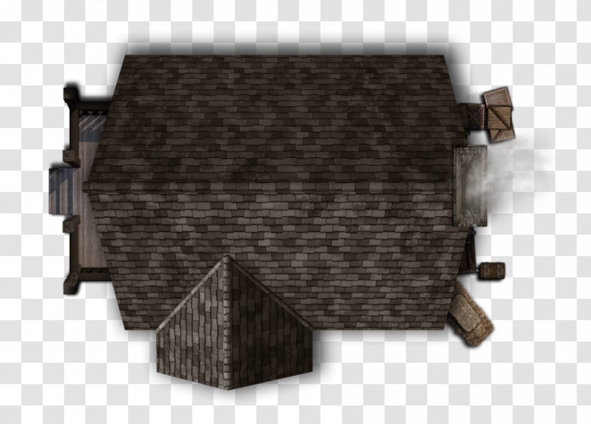 Table Wood Roof Shingle Matbord House - Chandelier - Top View Transparent PNG