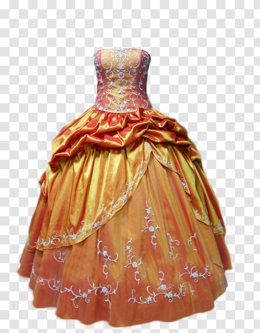 Wedding Dress Gown Formal Wear Skirt - Costume Design Transparent PNG