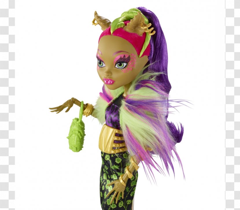 (1、クラシック) - Monster High - MONSTER Freaky Fusion Clawvenus Doll【楽天海外直送】(1, CLASSIC)MONSTER Doll Mattel Clawdeen WolfDoll Transparent PNG
