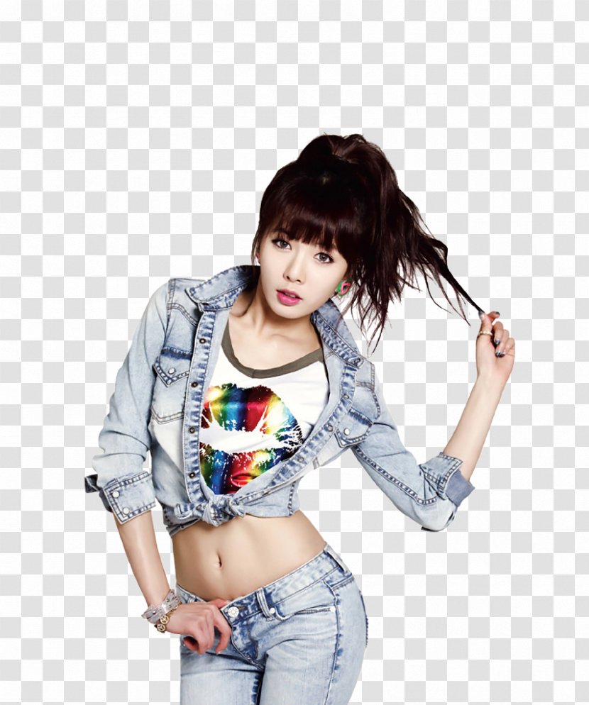 Hyuna South Korea K-pop 4Minute Korean Idol - Cartoon - Tree Transparent PNG