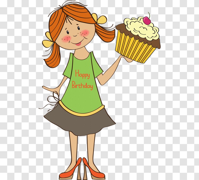 Clip Art Illustration Cupcake Birthday Greeting & Note Cards Transparent PNG