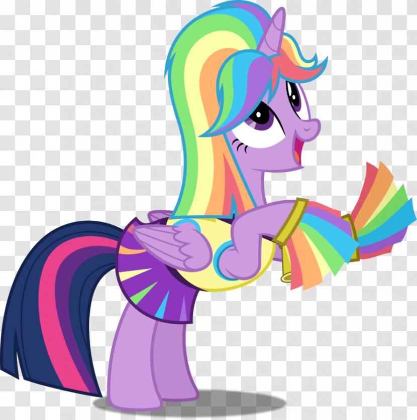 Pony Twilight Sparkle Rarity Rainbow Dash Princess Celestia - Lovable Little Character Transparent PNG
