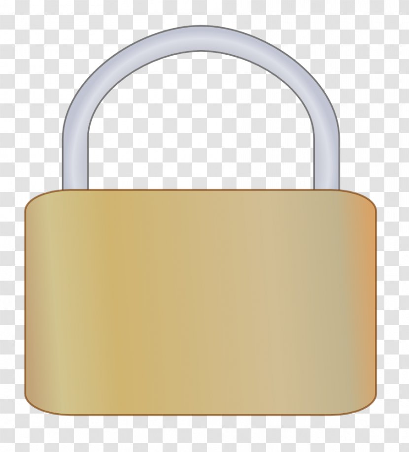 Rectangle Lock Material - Combination Cliparts Transparent PNG