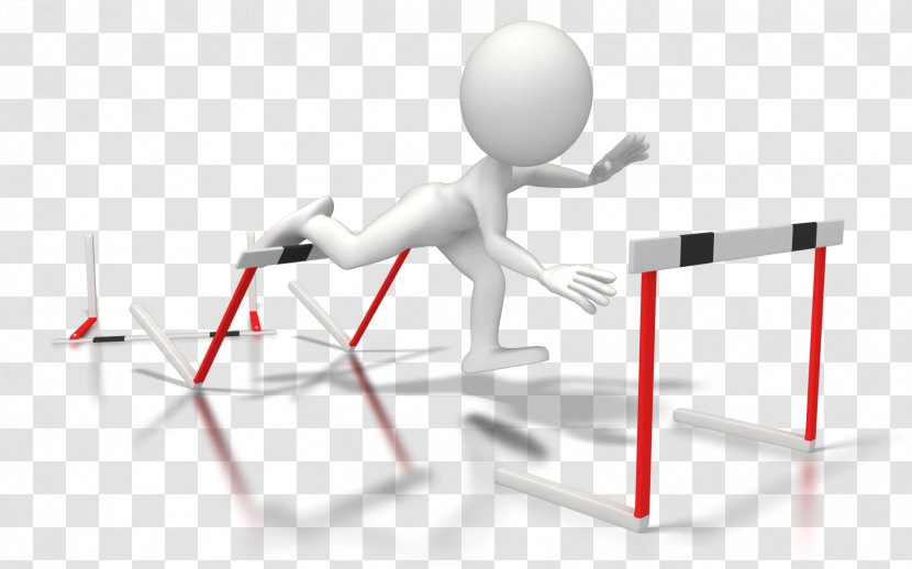 Hurdle Track & Field Hurdling Jumping Running - Succes Transparent PNG