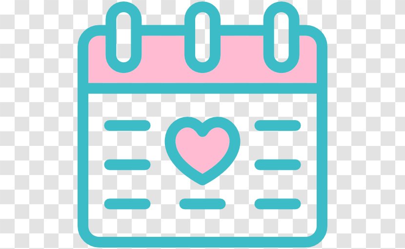 Calendar Icon - Heart Transparent PNG