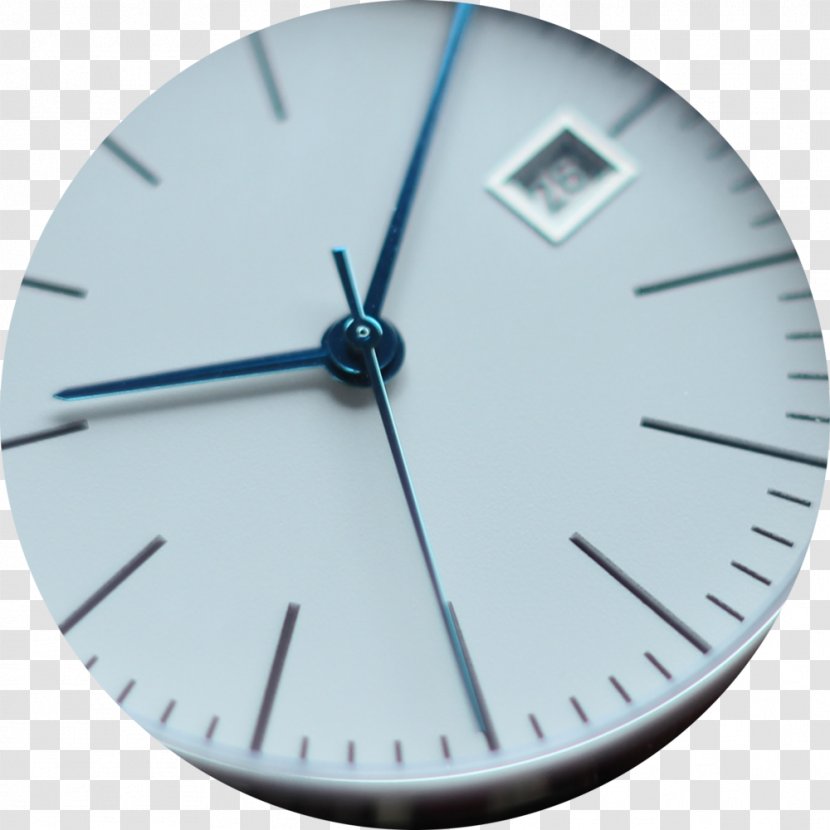 Bauhaus Philosophy Of Design Circle - Wall Clock - Close-up Transparent PNG