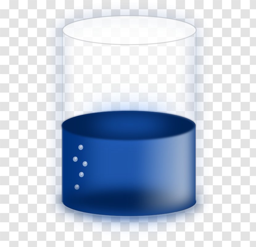 Cylinder Beaker Glass Clip Art - Tableware - Water Transparent PNG