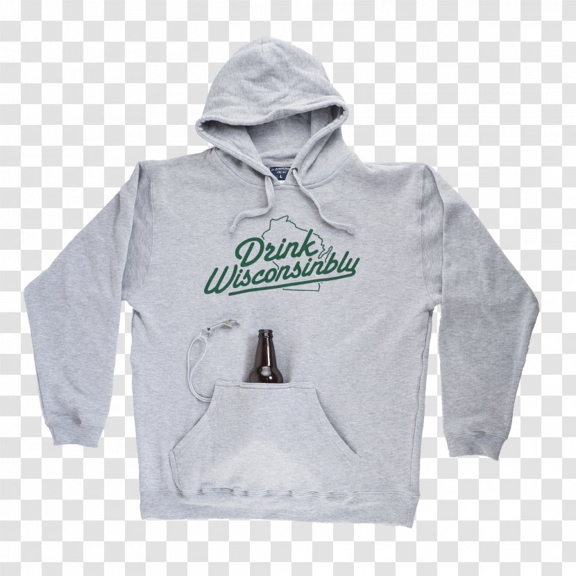 Hoodie T-shirt Beer Cocktail - Tshirt - Green Powder Transparent PNG