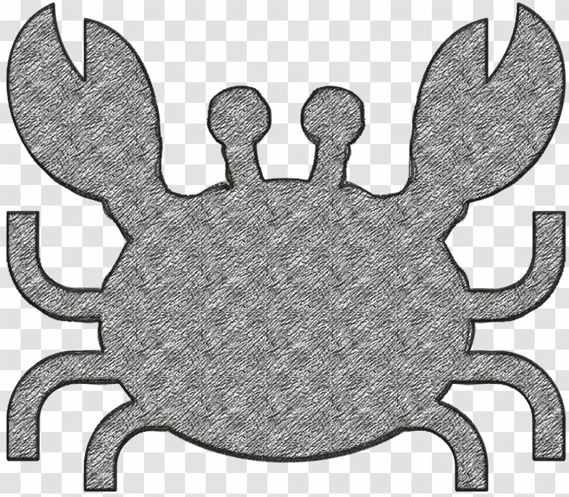 Crab Icon Sea Life Set Icon Transparent PNG
