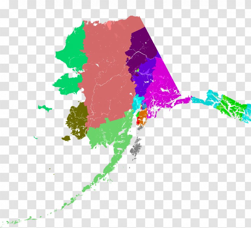 Alaska's At-large Congressional District Alaska Senate Legislature House Of Representatives - Redistricting - Map Transparent PNG