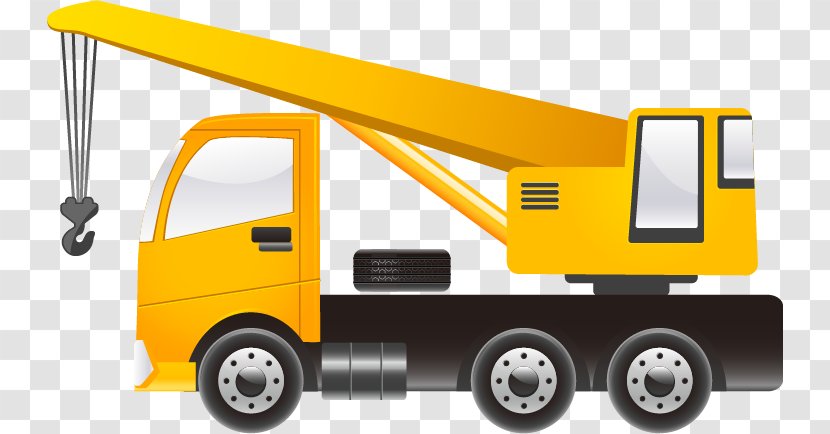 Car Crane Heavy Equipment United Legal Services Machine - Truck Pull Material Vector Free Transparent PNG