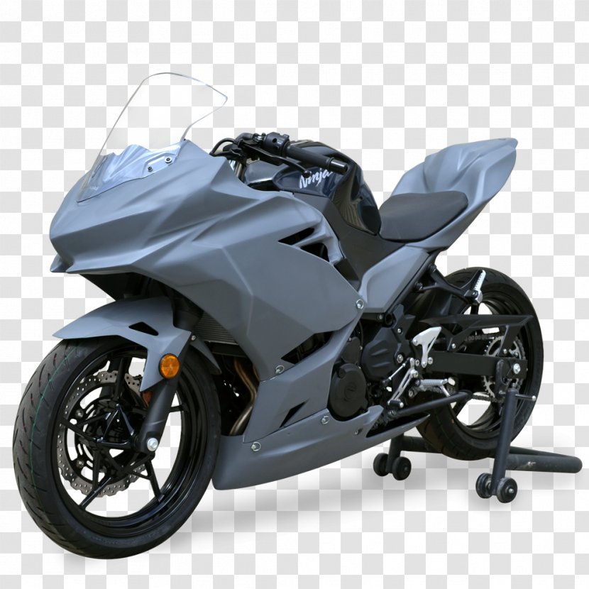 Kawasaki Ninja 400 Motor Vehicle Tires Motorcycles - Automotive Exhaust - Motorcycle Transparent PNG