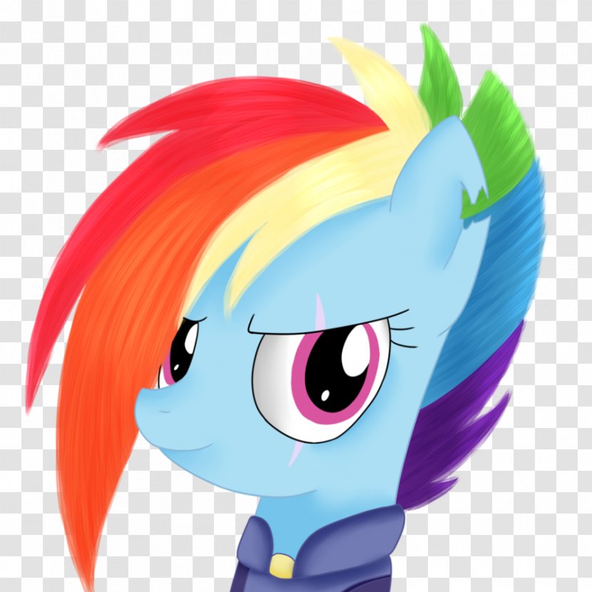 Rainbow Dash My Little Pony Drawing Cartoon Hasbro - Silhouette - Future Sense Transparent PNG