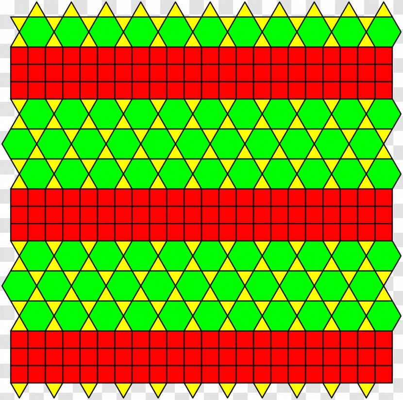 Trihexagonal Tiling Tessellation Euclidean Tilings By Convex Regular Polygons Symmetry - Tartan - Uniform Transparent PNG