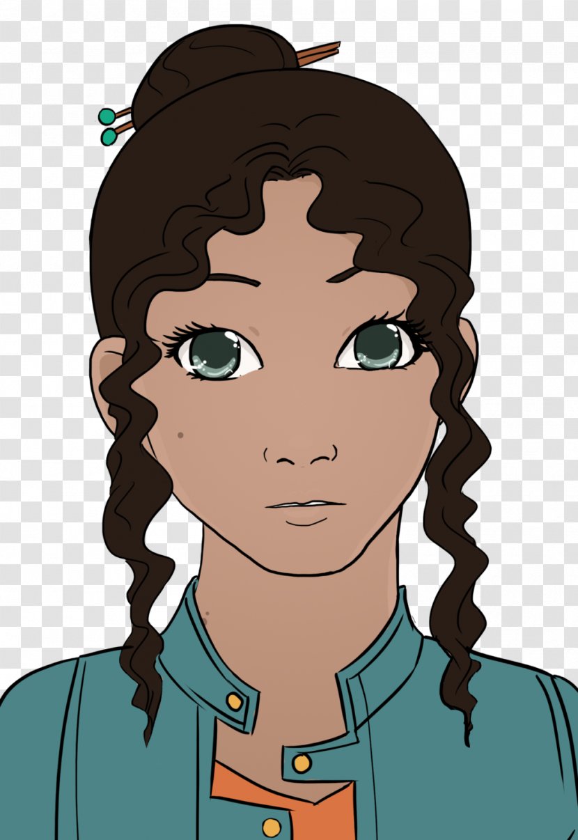 Korra Drawing Art Lin Beifong - Flower - Curious Transparent PNG