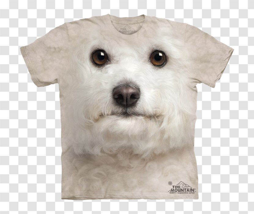 Bichon Frise Barbet Pug Border Collie T-shirt - Dog Transparent PNG