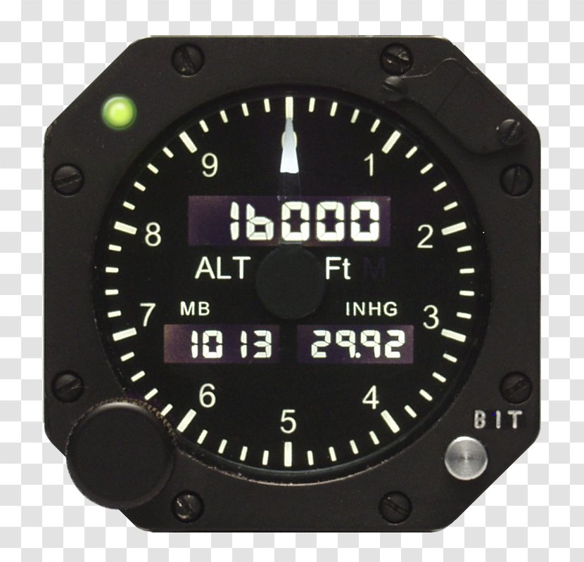 Airplane Radar Altimeter Airspeed Altitude - Height Transparent PNG