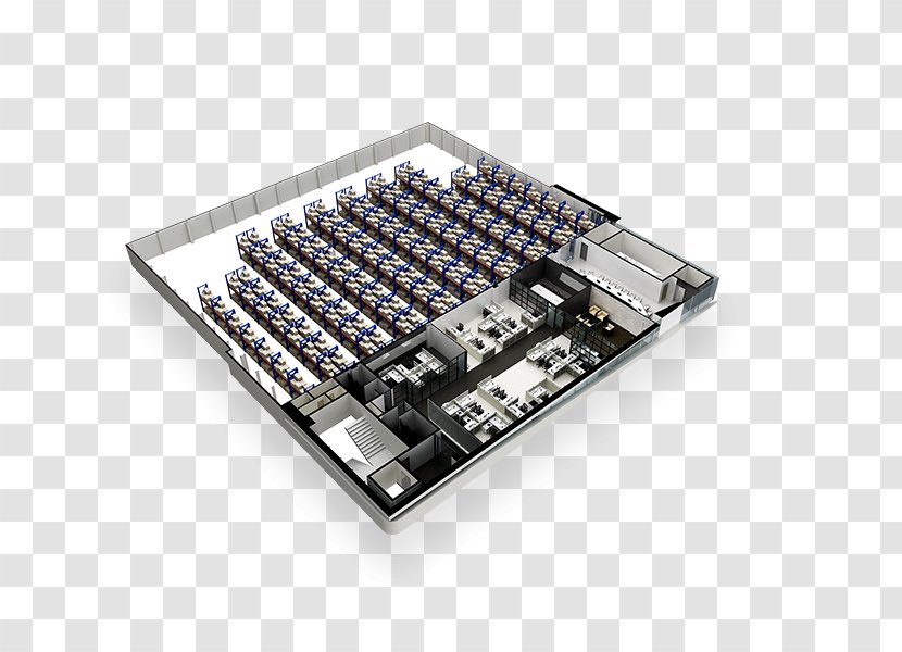 Microcontroller Electronics Electronic Component Computer Hardware - Intelligent Factory Transparent PNG