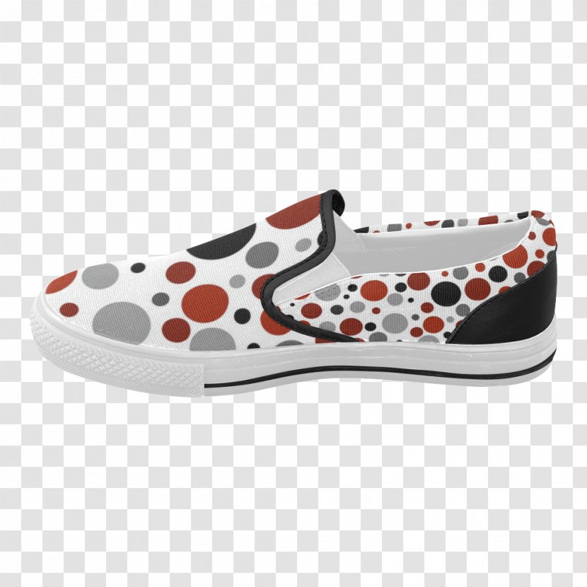 Polka Dot Sneakers Slip-on Shoe - Design Transparent PNG