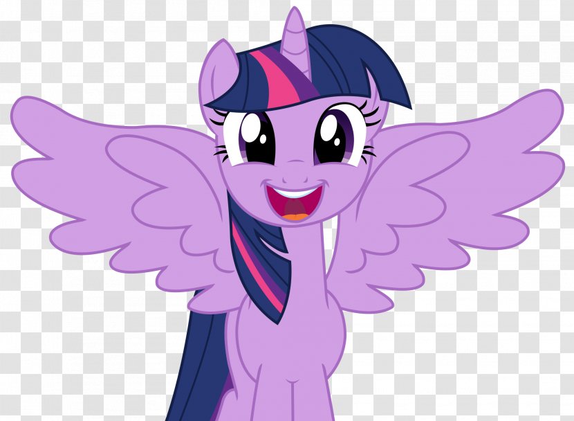 Pony Twilight Sparkle Pinkie Pie Derpy Hooves Winged Unicorn - Cartoon - My Little Transparent PNG