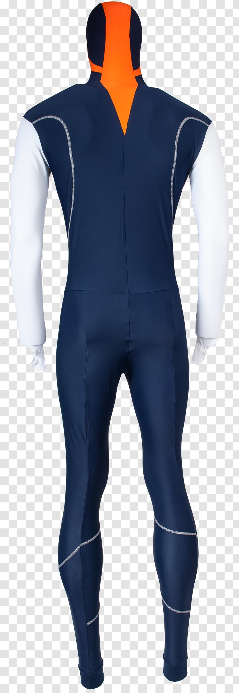 Wetsuit Electric Blue - Sleeve - Track Suit Transparent PNG