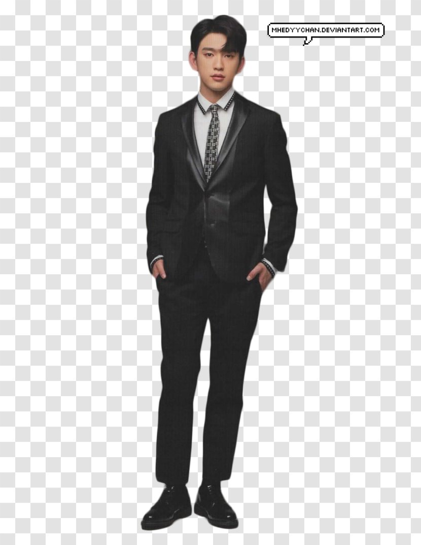 Park Jin-young GOT7 Suit Tuxedo - Gentleman - 7 Transparent PNG