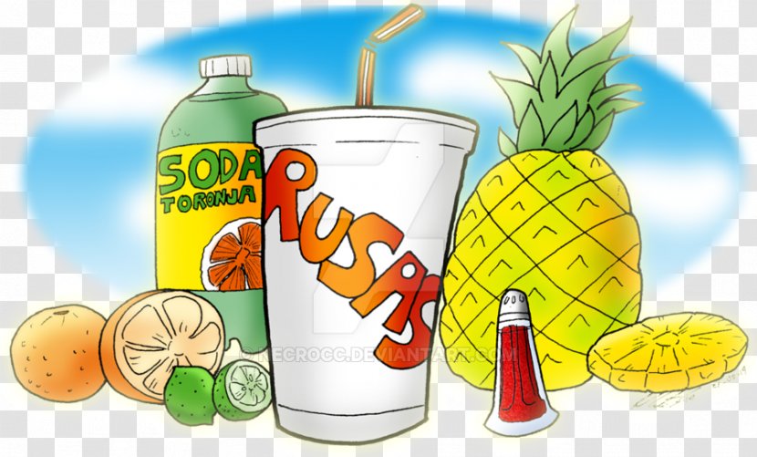 Pineapple Drawing Juice Food Cartoon - Diet Transparent PNG