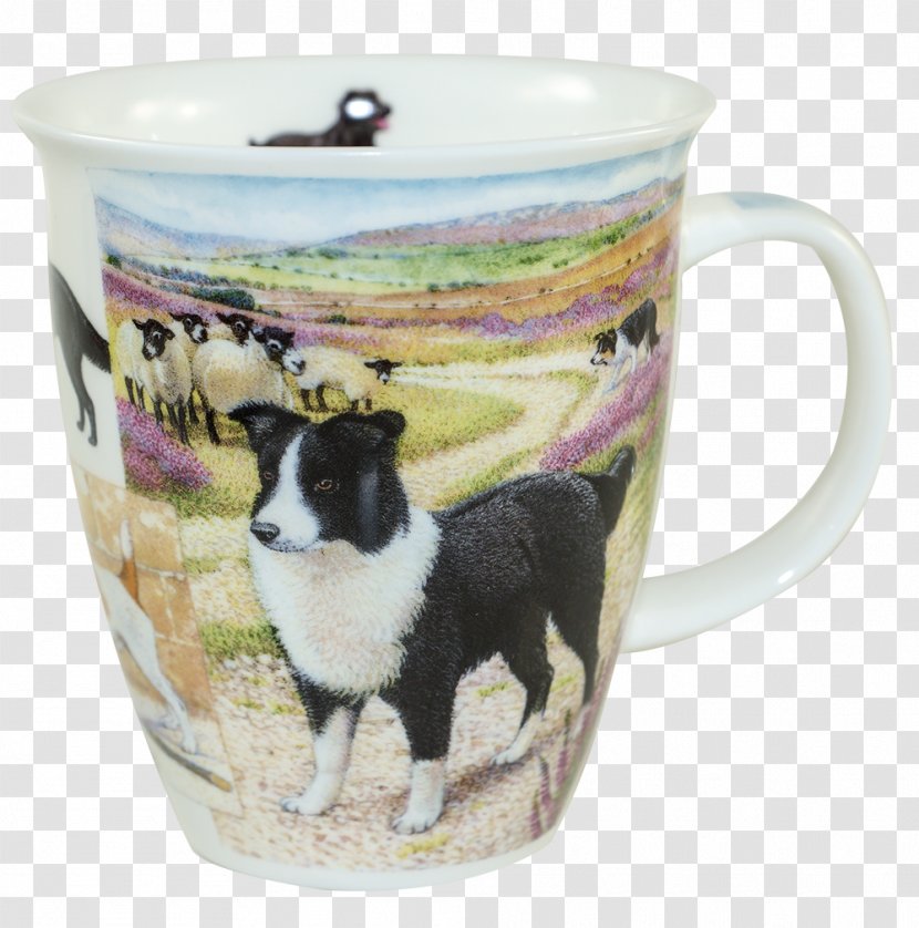 Coffee Cup Mug Dunoon Border Collie Tea Transparent PNG