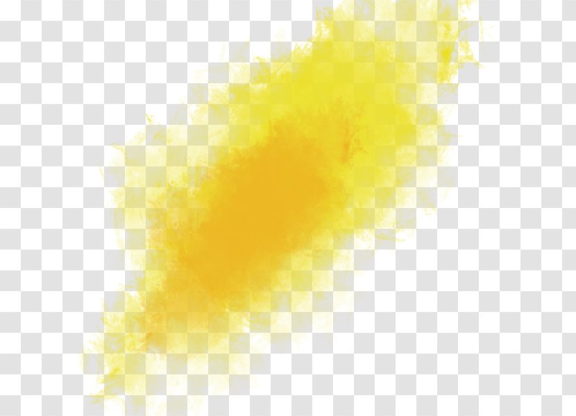 Yellow Desktop Wallpaper - Colour Splash Transparent PNG