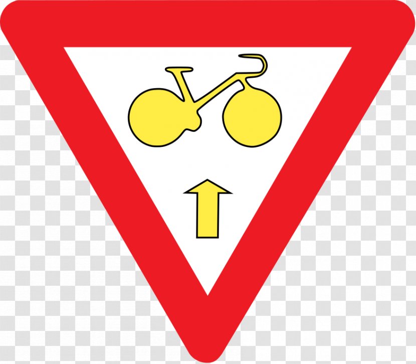 Belgium Yield Sign Traffic Code - Road Transparent PNG