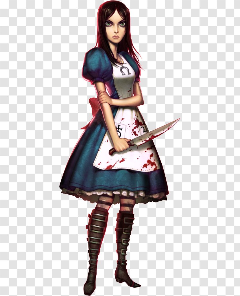 Alice Liddell American McGee's Alice: Madness Returns Video Game Alice's Adventures In Wonderland - Cartoon Transparent PNG