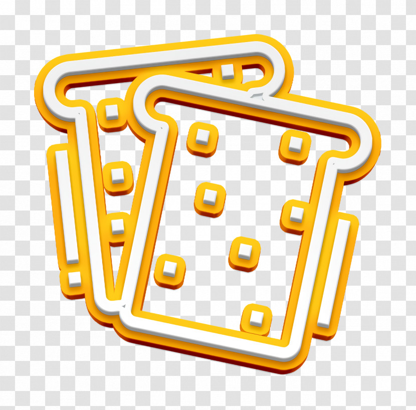 Toasts Icon Breakfast Icon Bread Icon Transparent PNG