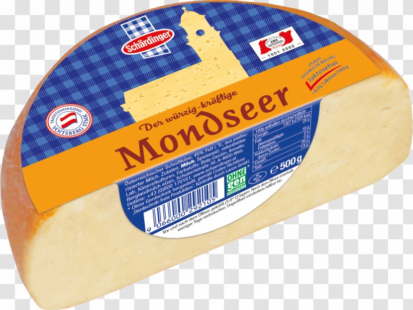 Gruyère Cheese Mondseer Processed Fett In Der Trockenmasse - Montasio Transparent PNG