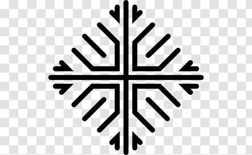 Snowflake Symbol Shape Transparent PNG