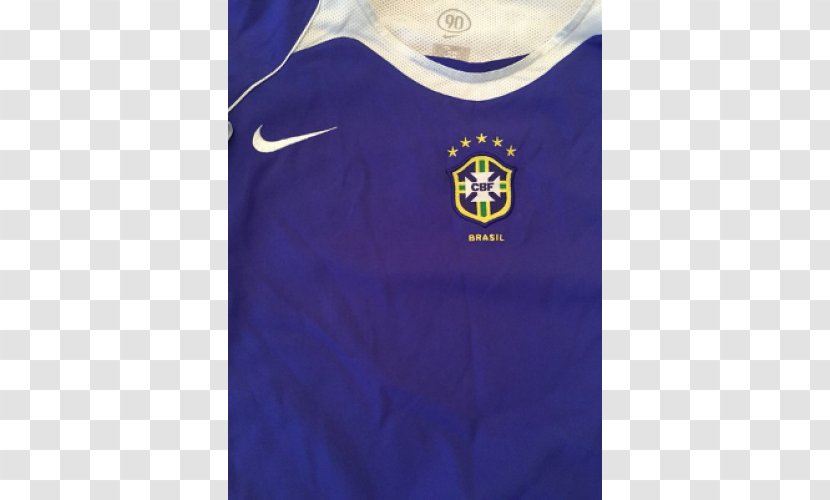 T-shirt Uniform Sleeveless Shirt Jersey - Retro Style - Brazil National Football Team Transparent PNG