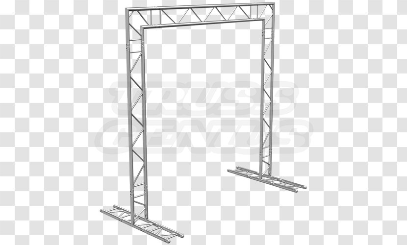 Truss Structure I-beam System Support - Area - With Light Transparent PNG