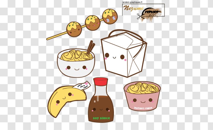 Japanese Cuisine Chinese Kavaii Fast Food - Egg - Cute-food Transparent PNG
