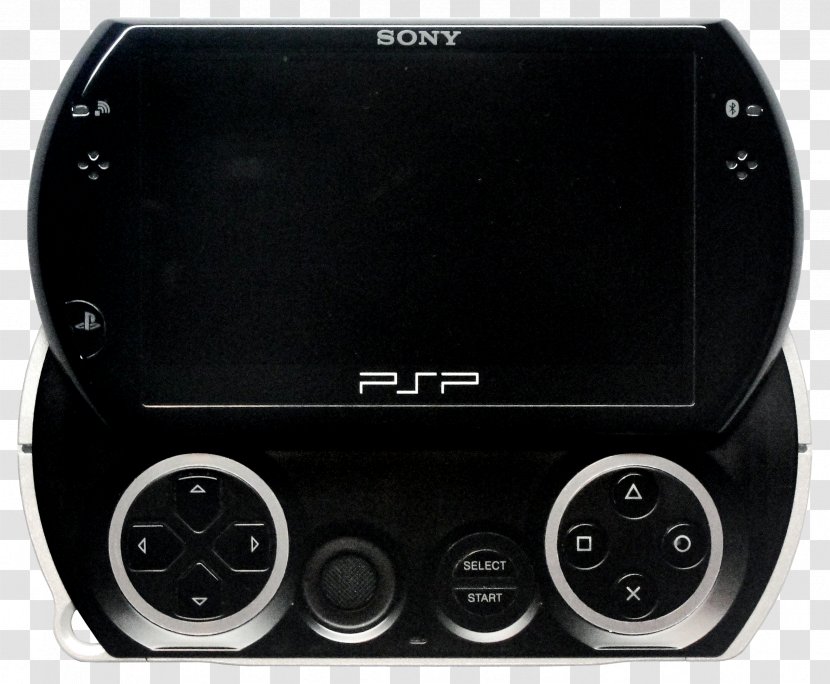 PlayStation 3 2 PSP Go Black - Sony - Playstation Transparent PNG