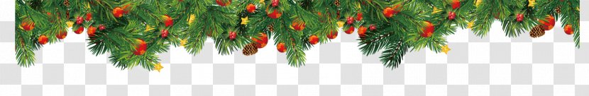 Christmas Ornament Pattern - Decoration - A Row Of Pine Trees For Transparent PNG