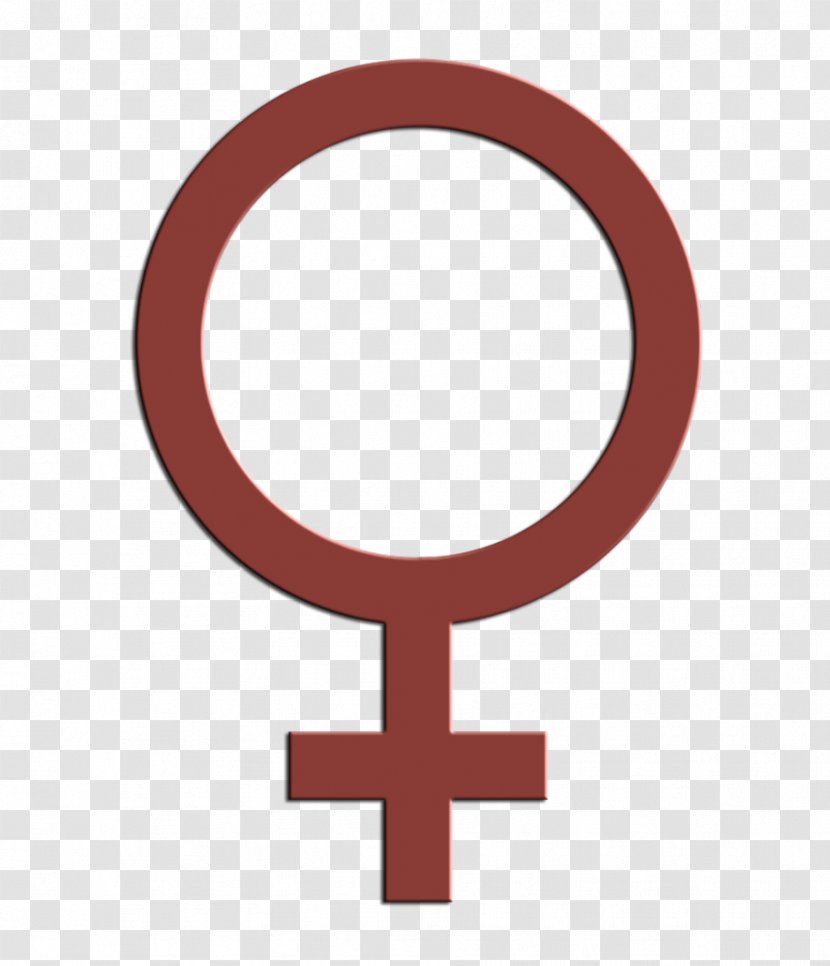 Gender Symbol Clip Art Female - Cross Transparent PNG