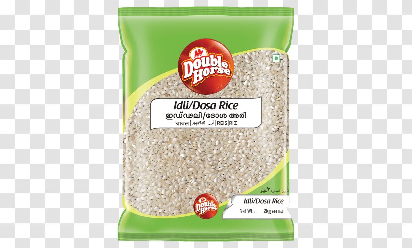 Appam Idli Manjilas Food Tech Pvt Ltd. Double Horse Organic - Ponni Rice Transparent PNG