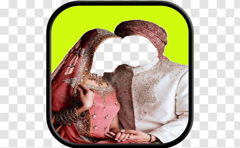 Pink M RTV - Indian Wedding Couple Transparent PNG