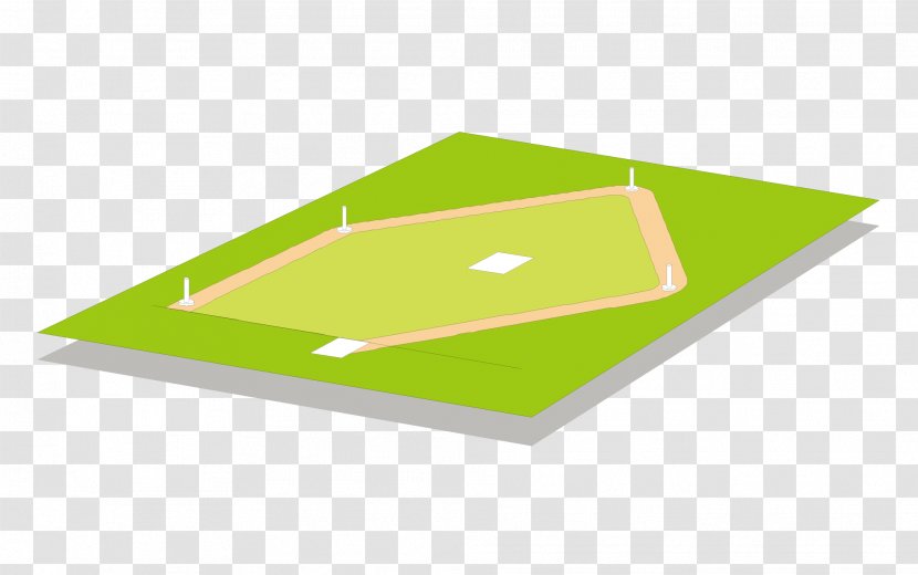 Sports Venue Baseball Stadium - Point - Vector Green Contest Transparent PNG