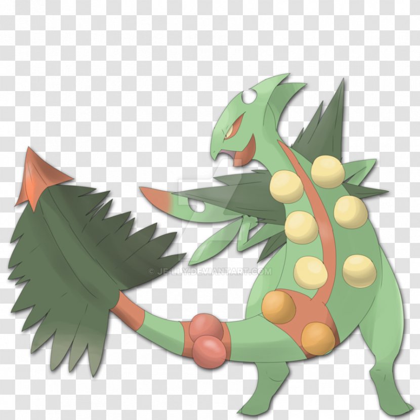 Pokémon Omega Ruby And Alpha Sapphire Sceptile Treecko Drawing - Mudkip Transparent PNG